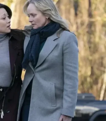Tracker Erika Kennedy Grey Wool Coat