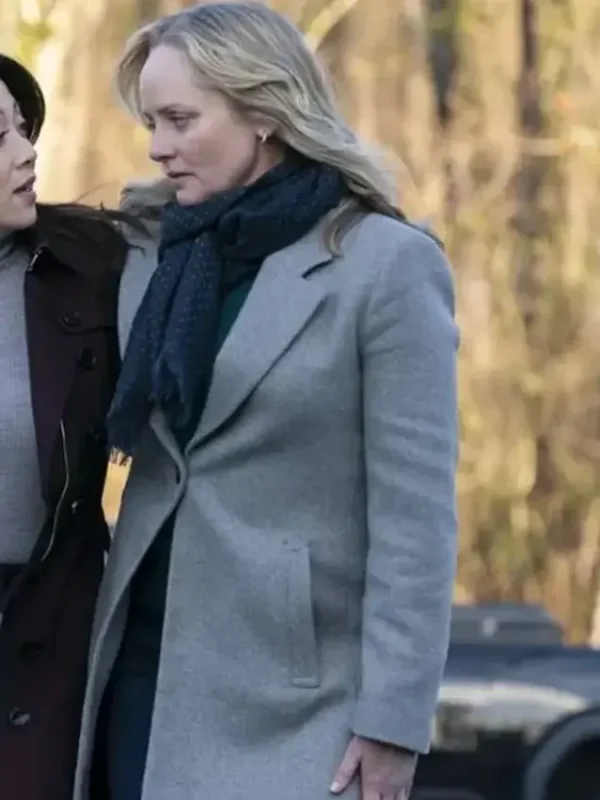Tracker Erika Kennedy Grey Wool Coat