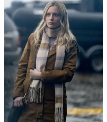 Tracker Kira Stine Brown Cotton Jacket