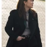 Tracker Reenie Greene Black Trench Coat