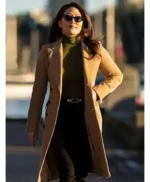 Tracker Reenie Greene Brown Trench Coat