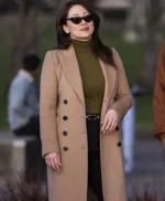 Tracker Reenie Greene Brown Trench Coat
