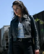 Tracker S02 Billie Matalon Black Leather Jacket