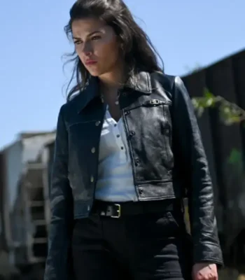 Tracker S02 Billie Matalon Black Leather Jacket