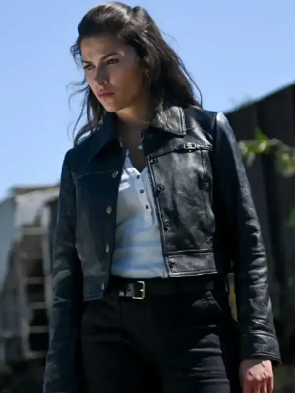 Tracker S02 Billie Matalon Black Leather Jacket