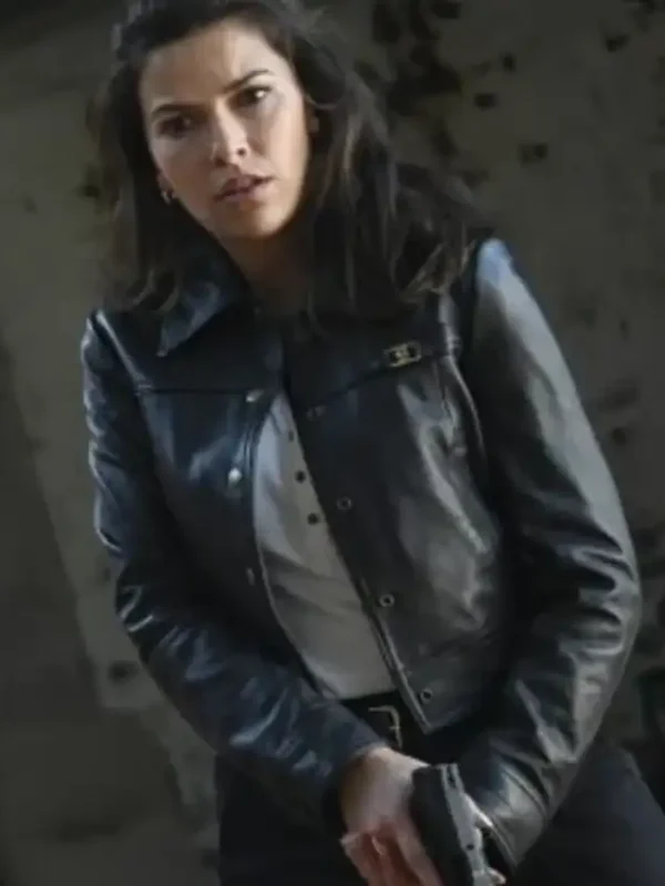 Tracker S02 Billie Matalon Black Leather Jacket