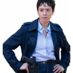 Tracker S03 Agent Temple Blue Trench Coat