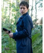 Tracker S03 Agent Temple Blue Trench Coat