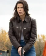Tracker S03 Billie Matalon Brown Leather Jacket
