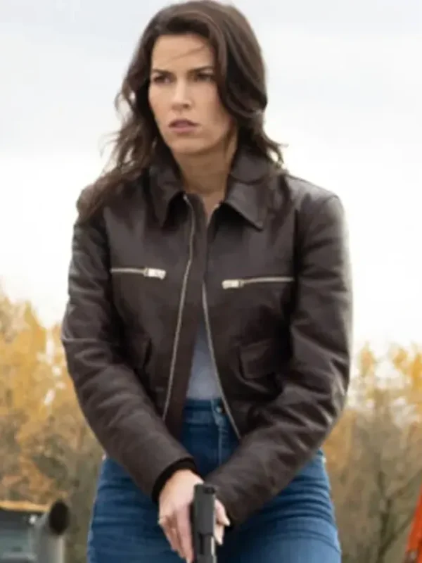 Tracker S03 Billie Matalon Brown Leather Jacket