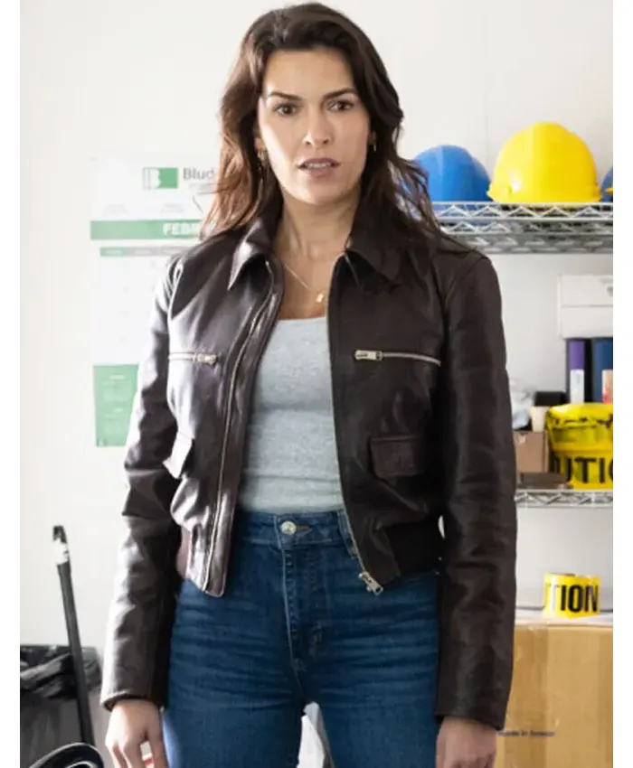 Tracker S03 Billie Matalon Brown Leather Jacket Tracker S03 Billie Matalon Brown Leather Jacket