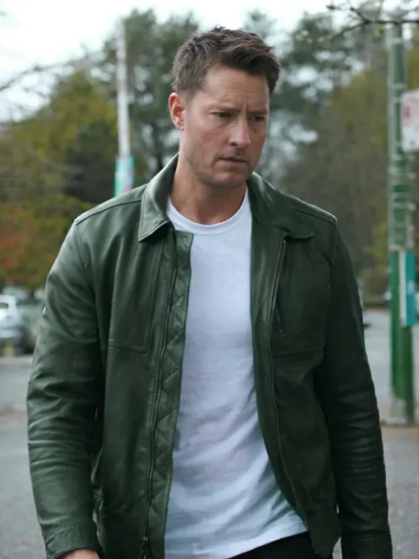 Tracker S03 Colter Shaw Green Leather Jacket