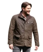 Tracker S03 Russell Shaw Brown Cotton Jacket