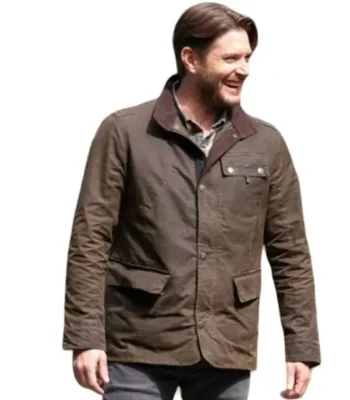 Tracker S03 Russell Shaw Brown Cotton Jacket