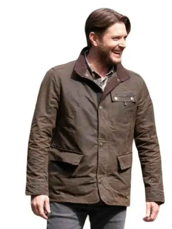Tracker S03 Russell Shaw Brown Cotton Jacket