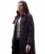 Tracker Tv Series Lucy Camp Quilted Coat