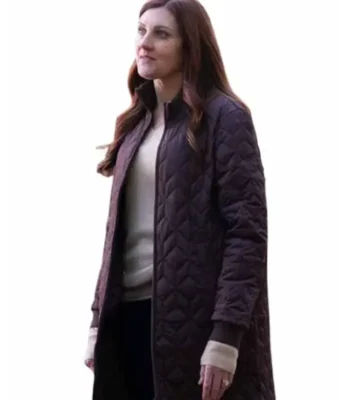 Tracker Tv Series Lucy Camp Quilted Coat