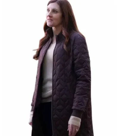 Tracker Tv Series Lucy Camp Quilted Coat
