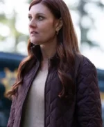 Tracker Tv Series Lucy Camp Quilted Coat