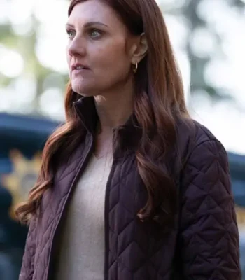 Tracker Tv Series Lucy Camp Quilted Coat