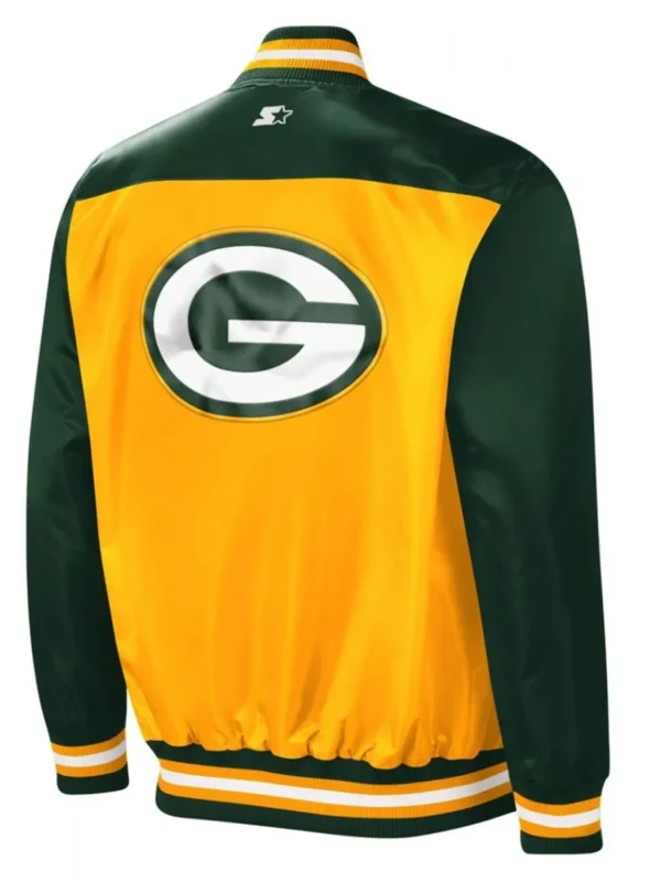Tradition Green Bay Packers Satin Jacket