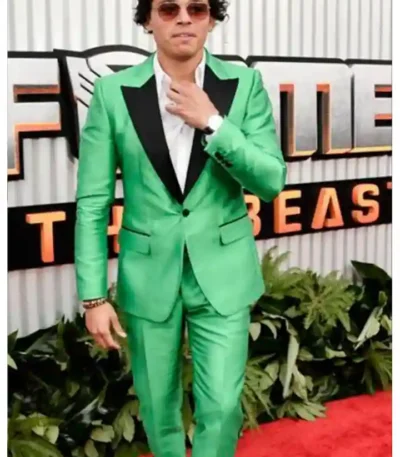 Transformers: Rise of the Beasts Anthony Ramos Green Suit