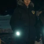 True Detective S04 Evangeline Navarro Black Parka Jacket