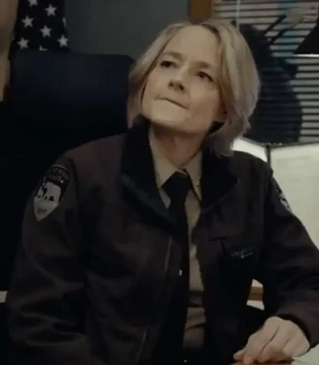 True Detective S04 Liz Danvers Black Cotton Jacket
