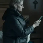 True Detective S04 Liz Danvers Black Fur Hooded Jacket