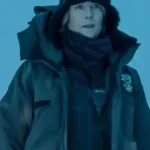 True Detective S04 Liz Danvers Grey Hooded Jacket