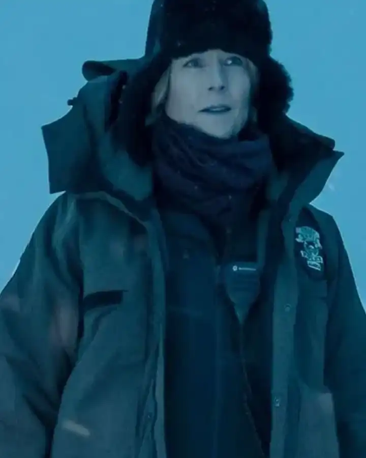 True Detective S04 Liz Danvers Grey Hooded Jacket True Detective S04 Liz Danvers Grey Hooded Jacket