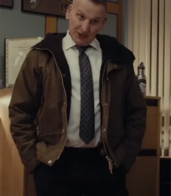 True Detective S04 Ted Corsaro Brown Jacket