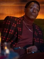 True Story Carlton Plaid Long Trench Coat