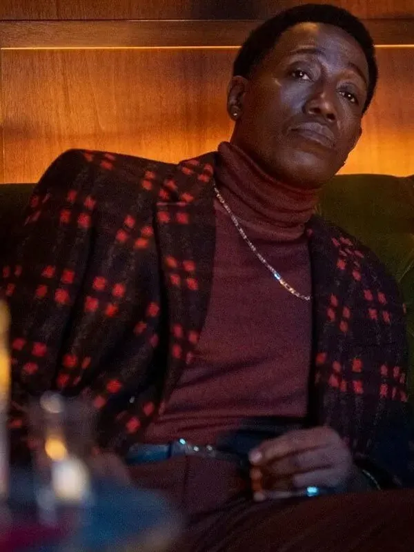 True Story Carlton Plaid Long Trench Coat True Story Carlton Plaid Long Trench Coat