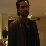 True Story Chris Diamantopoulos Black Leather Jacket