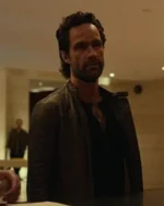 True Story Chris Diamantopoulos Black Leather Jacket