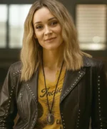 Tulsa King S03 Cleo Montague Leather Jacket