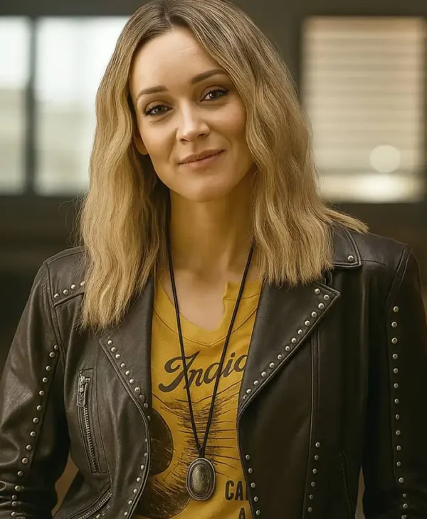 Tulsa King S03 Cleo Montague Leather Jacket