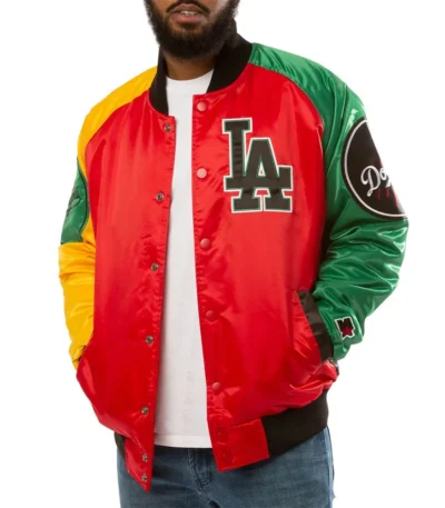 Ty Mopkins Los Angeles Dodgers Satin Jacket