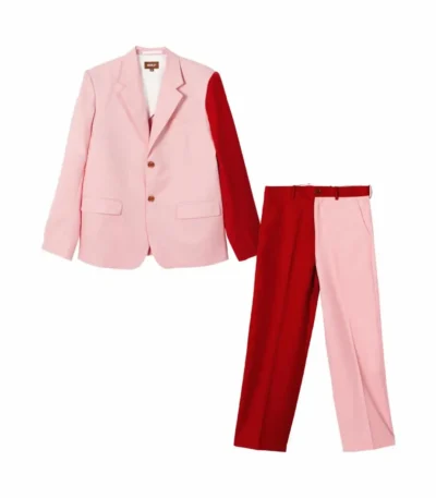 Tyler the Creator Pink and Red Suit