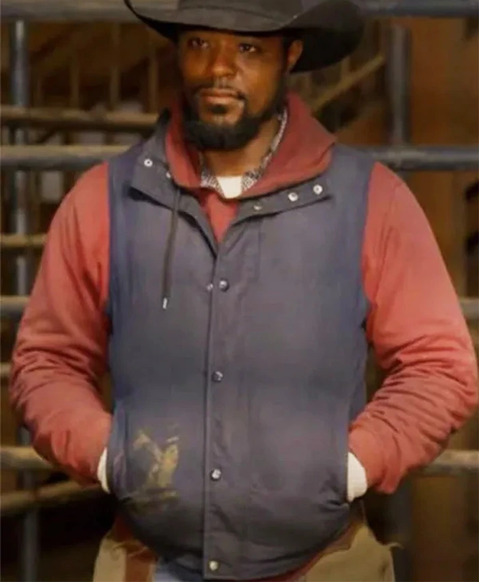 Ultimate Cowboy Showdown S03 Jamon Turner Blue Vest Ultimate Cowboy Showdown S03 Jamon Turner Blue Vest