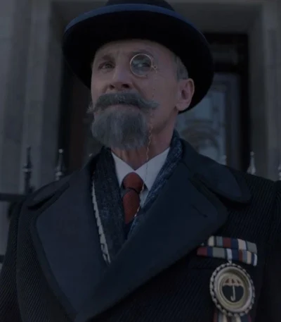 Umbrella Academy S03 Reginald Hargreeves Double Breasted Coat