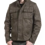 Uncharted 4 A Thief’s End Nolan North Brown Field Jacket