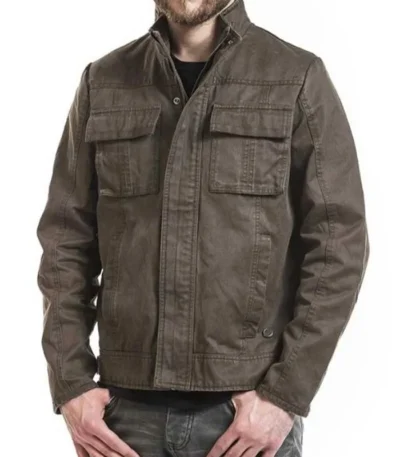 Uncharted 4 A Thief’s End Nolan North Brown Field Jacket