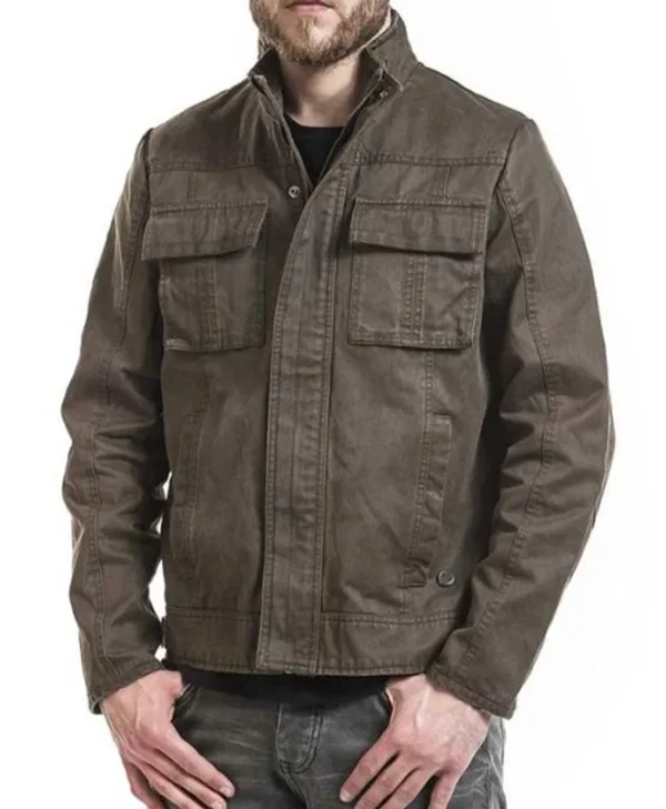 Uncharted 4 A Thief’s End Nolan North Brown Field Jacket