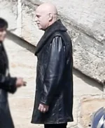 Wednesday S03 Uncle Fester Leather Coat