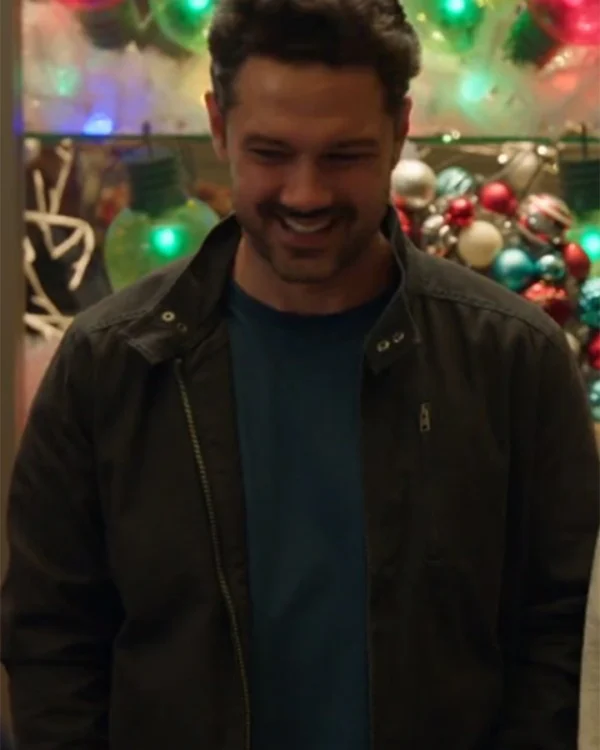 Under The Christmas Sky 2023 Ryan Paevey Black Jacket