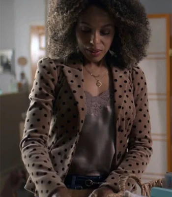 Unprisoned S01 Kerry Washington Polka Dot Blazer