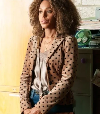 Unprisoned S01 Kerry Washington Polka Dot Blazer