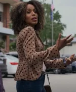Unprisoned S01 Kerry Washington Polka Dot Blazer